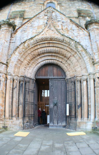 Entrance to Durham Cathedral