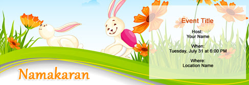 Free Baby Naming Namakaran Invitation With India S 1 Online Tool