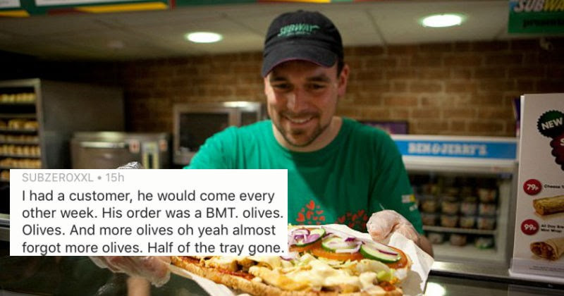 Subway workers share stories of the grossest sandwiches they've ever made.