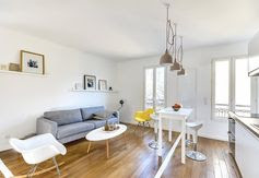 A Dark Paris Apartment Gets a Micro Makeover