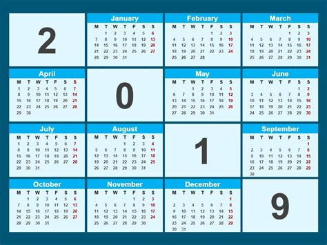 calendar powerpoint template powerpoint