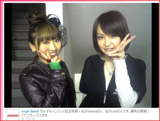 旧hide Beat Blog Angel Beats Crow Song 発売記念イベントまとめ 新宿