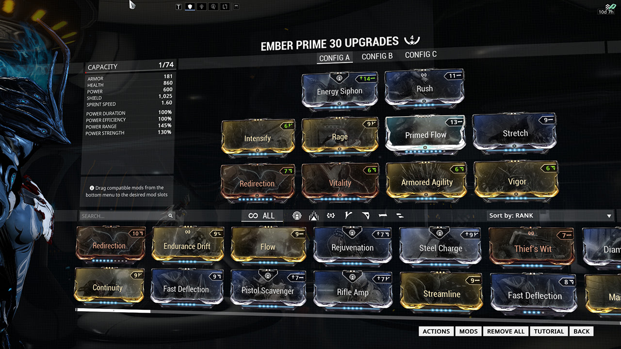 Warframe Nekros Prime Digital World