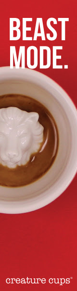 Creature Cups' beastly lion mug