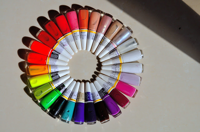 escolhendo cores