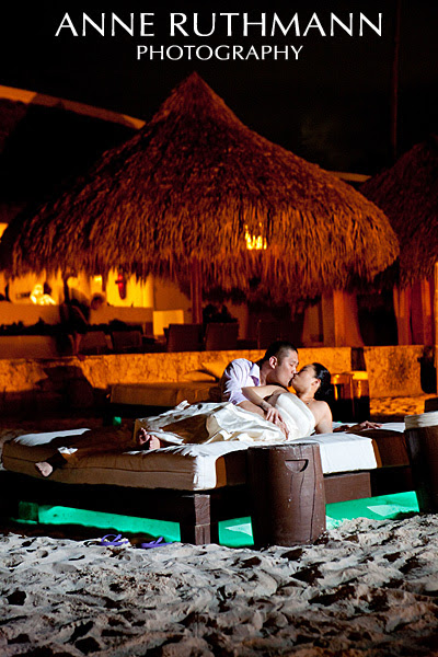 Destination Wedding Night Portraits