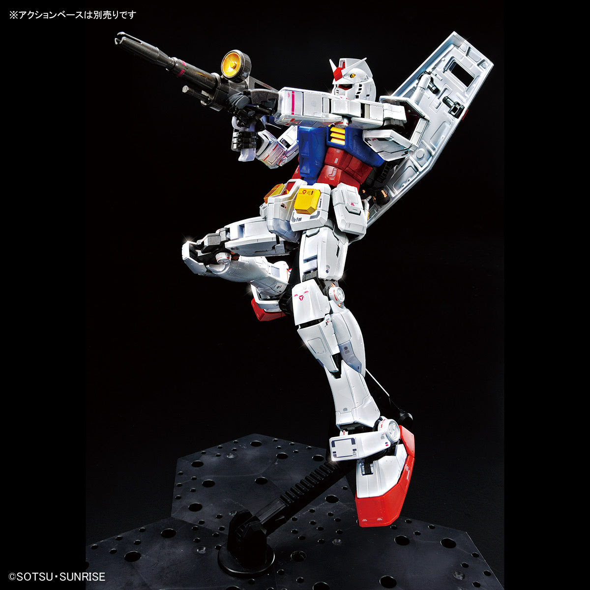 Mg 1 100 Gundam Base Limited Rx 78 2 Gundam Ver 3 0 Titanium Finish Side Seven Exports