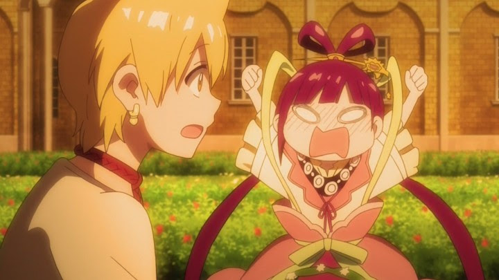 マギ2期 2話 紅玉ちゃんかわゆす 雷羅のつぶやき