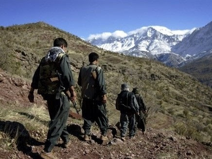 PKK guerrillas in the mountains of northern Iraq (file photo) (AFP)