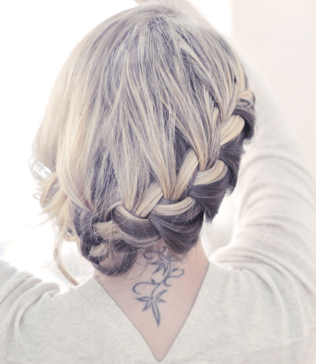 lauren conrad braid updo. tagged Like lauren conrad