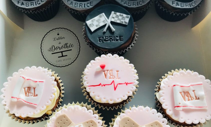 Cupcakes Rally Et Infirmiere L Atelier De Dorothee
