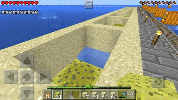 海底神殿の水抜き2日目 のんびりマイクラpe