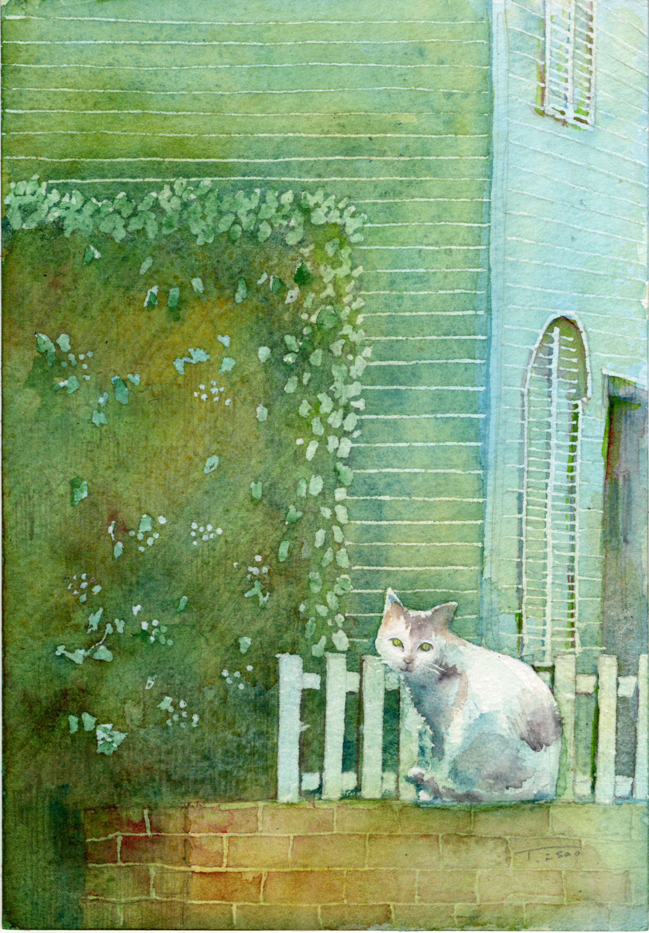 谷村 勲 風景水彩画