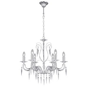 Antoinette Elegant 6 Light Ceiling Light, 2026-6CC [Se-2026-6CC]