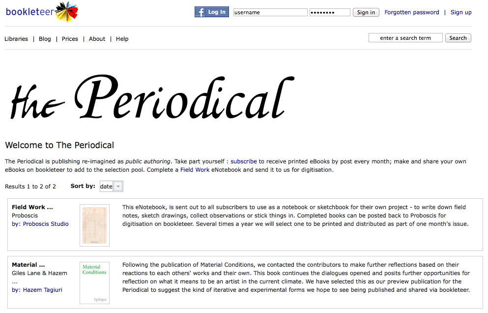 periodical essay meaning