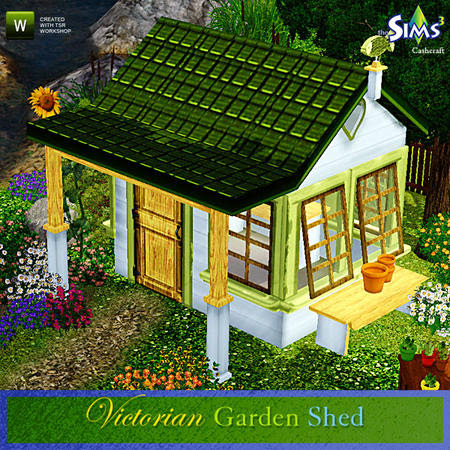 Cashcraft's Victorian Garden Shed - Decorative