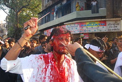 The Shias Cut And Bleed ..Curse The Father of Terrorism Yazeed by firoze shakir photographerno1