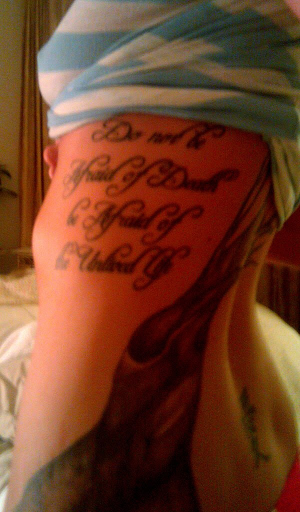 girl tattoo ideas on ribs. Girls Ribs Tattoo Design