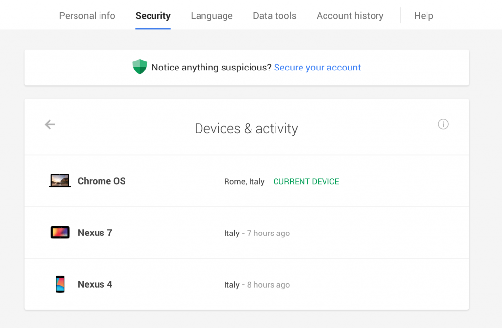 google-device-connectivity