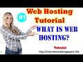 Hosting Web Definition