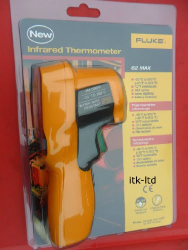 Fluke Electronics Inc 4130474 Fluke 62 Max Ir Thermometer