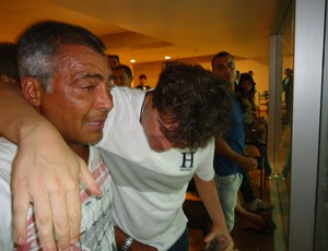 Romário chora Brasiliense x Brasília Mané Garrincha (Foto: Fabrício Marques/GLOBOESPORTE.COM)