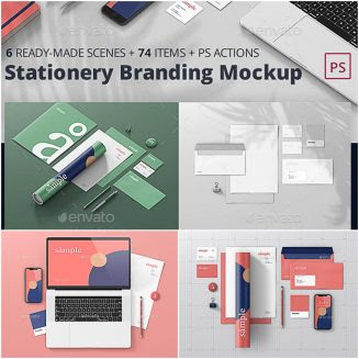 Download Stationery Branding Mockup Creator | Free download