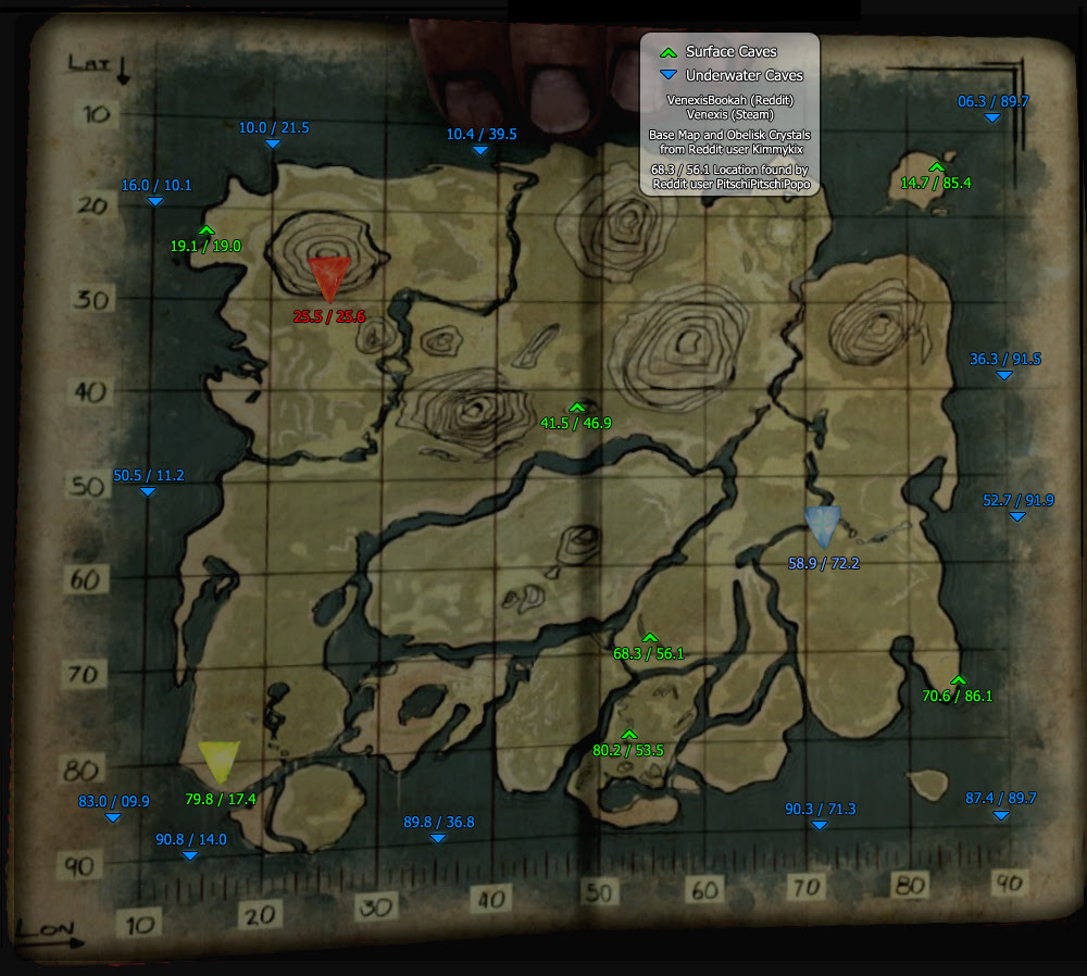 Ark Island 洞窟