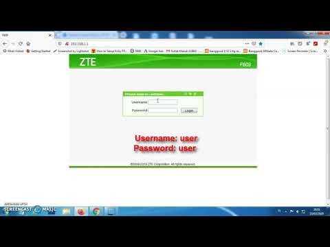 Password Indihome Zte Login Information Account Loginask
