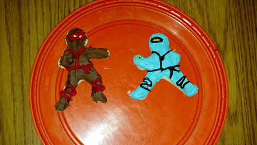 Ninja Christmas cookies