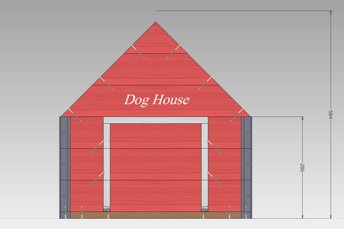 愛犬に作ってあげたい小型犬用の犬小屋 Cadiy3dオフィシャルサイト