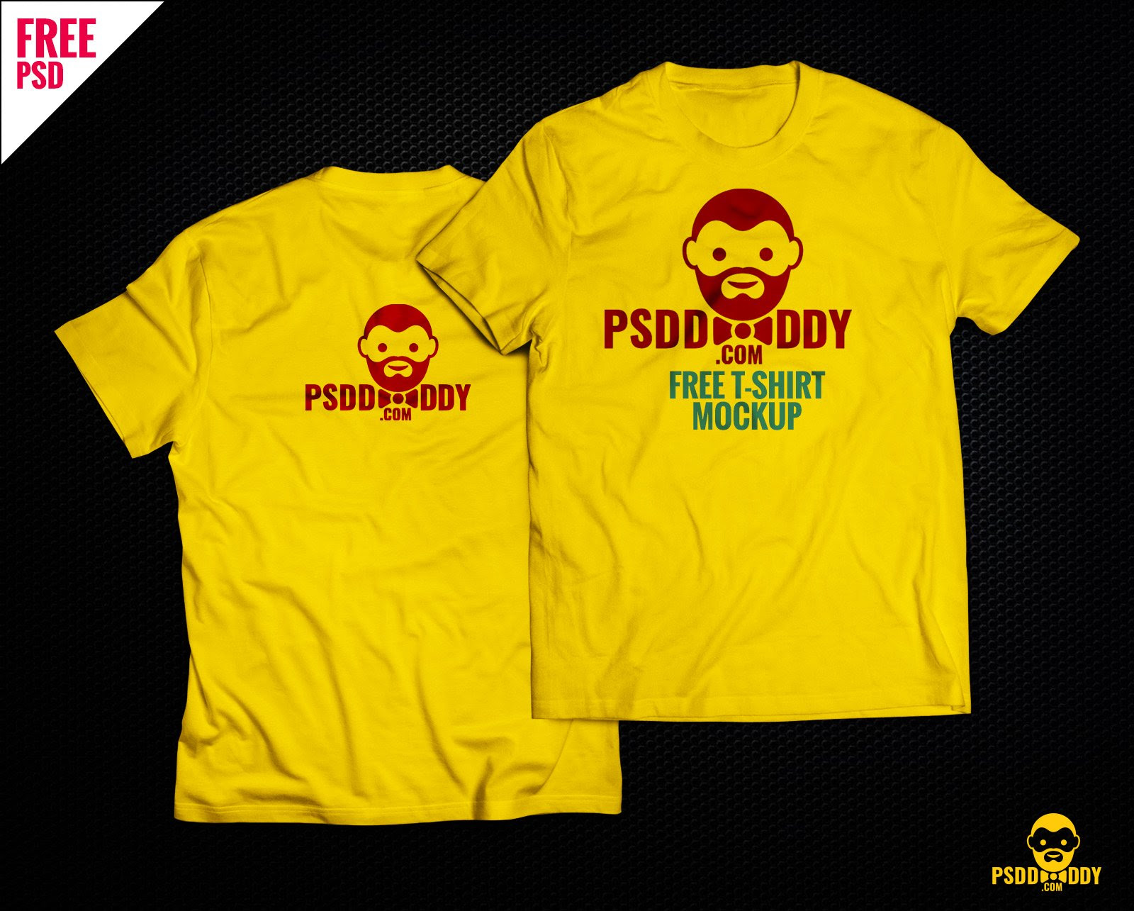 Download Download T-Shirt Mock-up Free PSD | PsdDaddy.com