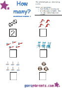 Kindergarten Math Worksheets | guruparents