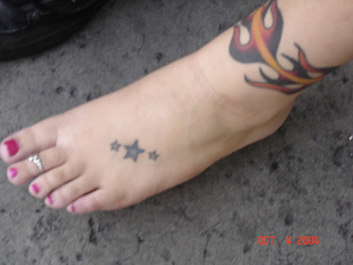 Foot Tattoos Design, Sexy Girl Tattoo, Star Tattoos