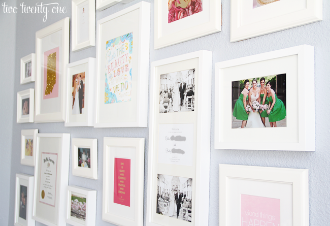 Home Office Gallery Wall {Decorating Ideas} - Two Twenty One