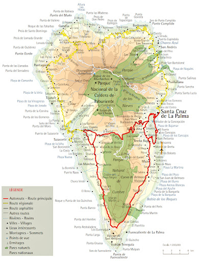 Cumbre Vieja Map / Interactive Map Of The Island Of La Palma