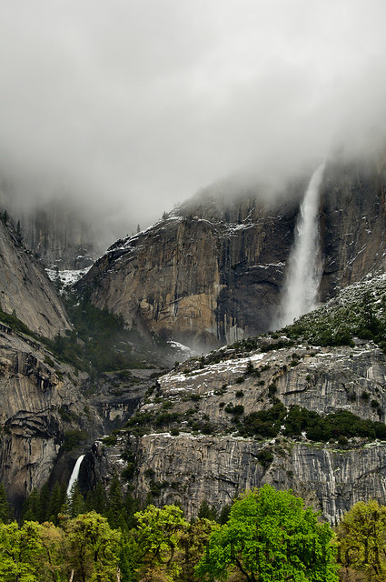Upper and Lower Yosemite Falls - Pat Ulrich Nature Photography