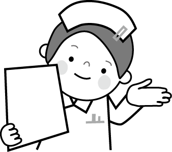 看護師のイラスト 看護婦 ナース 無料イラスト フリー素材
