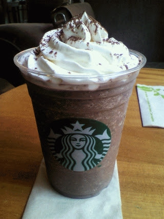 ダークモカチップクリームフラペチーノ 書けばいいってもんじゃないよコーナー