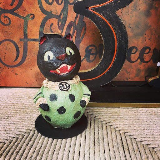 Paper Mache Halloween Figures