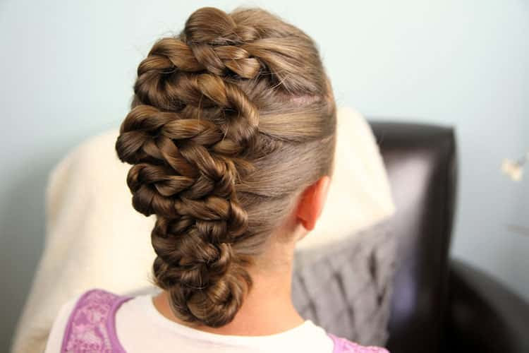 Top 10 cute girl hairstyles for school - yve-style.com