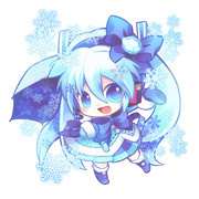 Vocaloid100users入り Vocaloid なにこれかわいい 雪ミク Pixiv年鑑 B