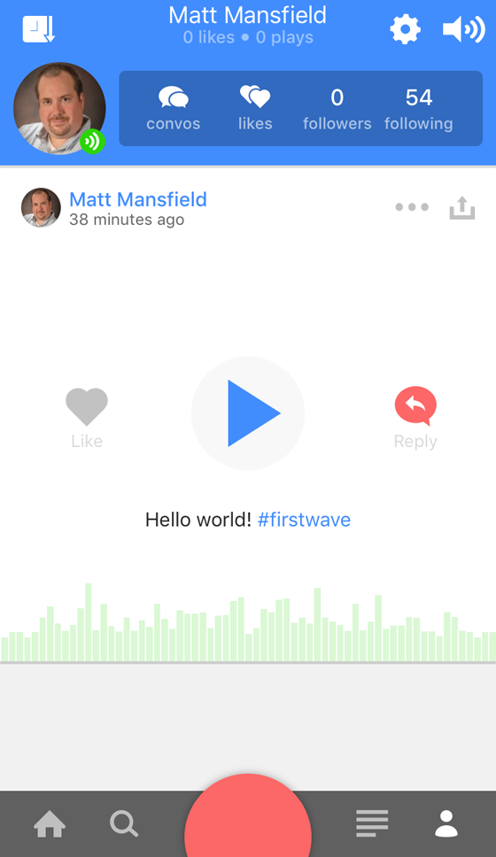 anchor audio app profile