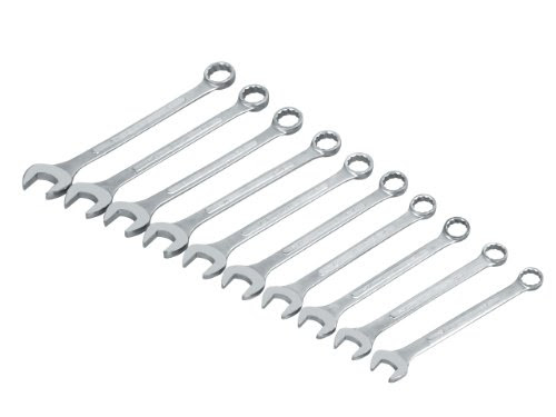 TEKTON 1962 Jumbo Combination Wrench Set, SAE, 10-Piece