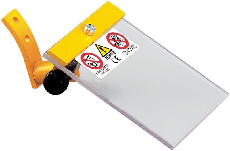 BENCH GRINDER SAFETY GUARD WITH LEXAN SCREEN - S100 | Machine tool 