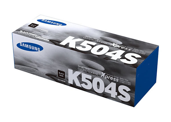 Samsung CLT-K504S - black - original - toner cartridge ...