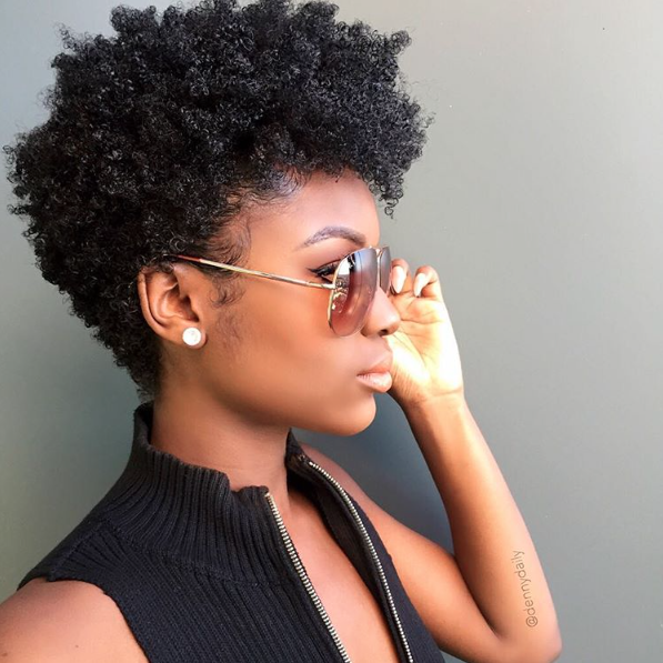 InstaFeature Tapered cut on natural hair dennydaily InstaFeature Tapered cut on natural hair dennydaily