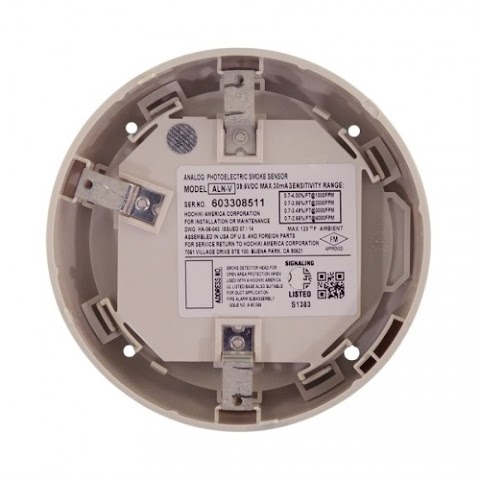 Detector De Humo Hochiki America Corporation / Alarma de incendio sensor detector de humo 4 hilos infinity.