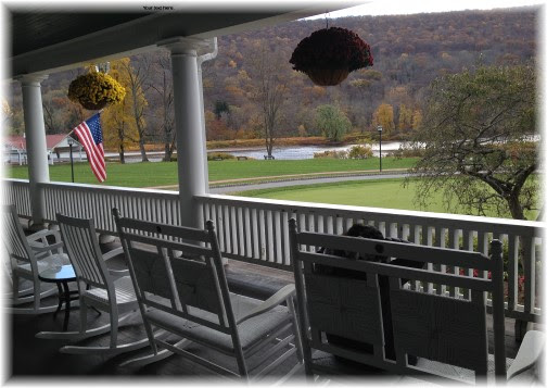 Veranda at the Shawnee Inn, Poconos, PA 11/2/14
