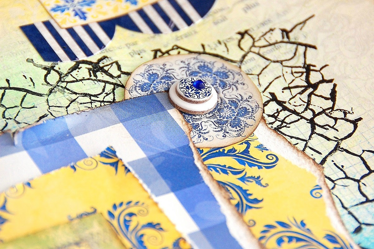 Loving Fun Layout by Irene Tan using BoBunny Genevieve collection